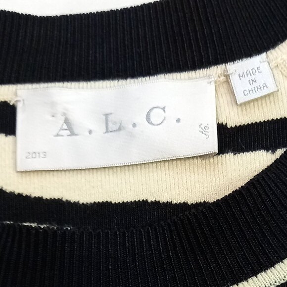 A.L.C Zebra Print Wool Blend Thick Sweater (Size 6) - Picture 3 of 9